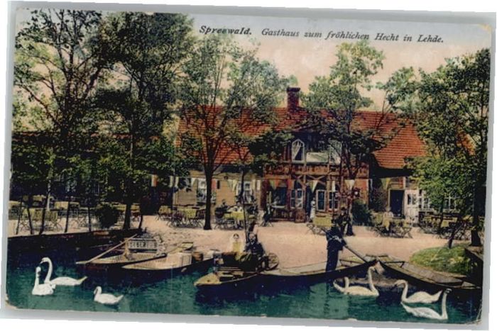 Lehde Gasthaus zum fröhlichen Hecht