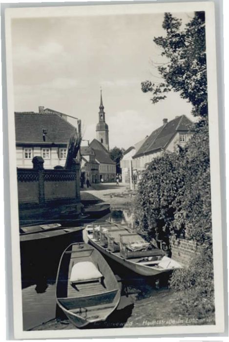 Luebbenau Spreewald Lübbenau Hauptstrasse