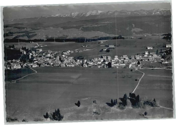 Scheidegg Allgaeu Scheidegg Fliegeraufnahme