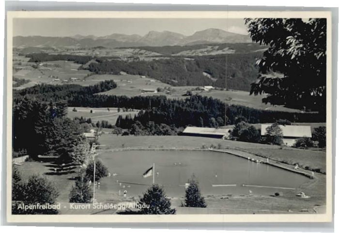Scheidegg Allgaeu Scheidegg Alpenfreibad