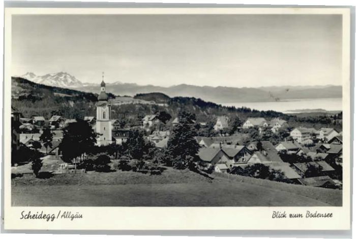 Scheidegg Allgaeu Scheidegg Bodensee