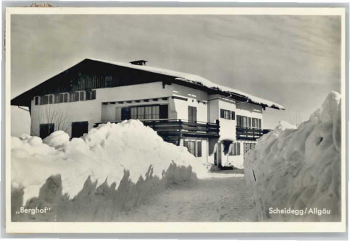 Scheidegg Allgaeu Scheidegg Berghof