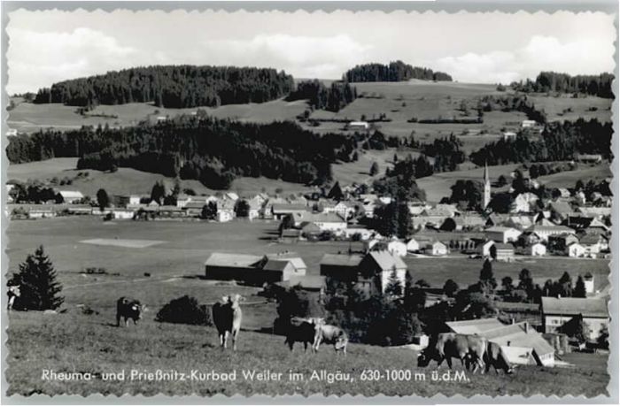 Weiler-Simmerberg Weiler Allgäu Kühe *