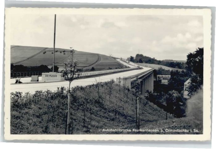 Frankenhausen Crimmitschau Autobahnbrücke