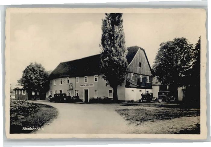 Blankenhain Crimmitschau Gasthof Hohe Weide