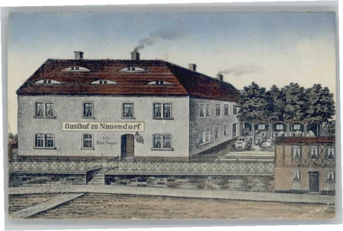 Apolda [Stempelabschlag] Gasthof zu Nauendorf