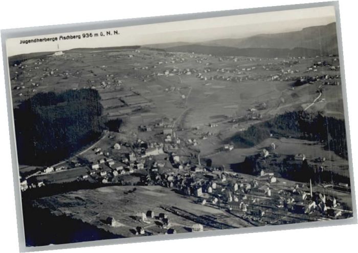 Sachsenberg-Georgenthal Fliegeraufnahme Jugendherberge Aschberg