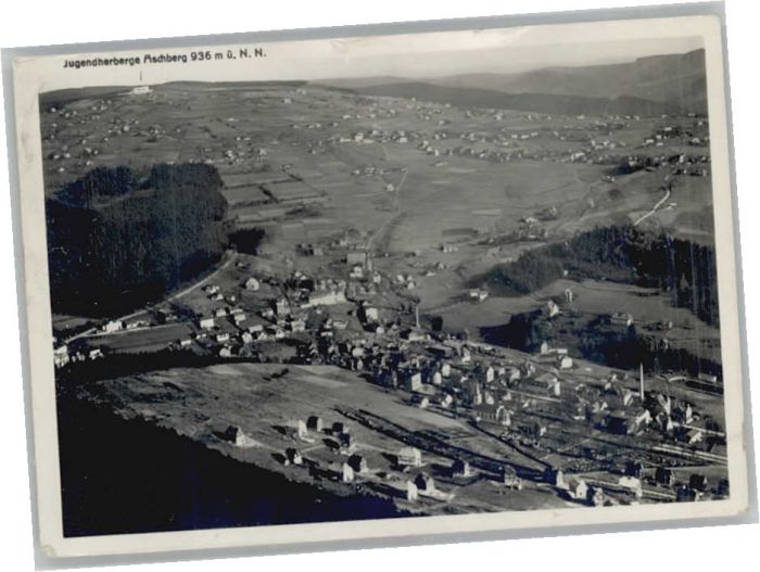 Sachsenberg-Georgenthal Fliegeraufnahme Aschberg