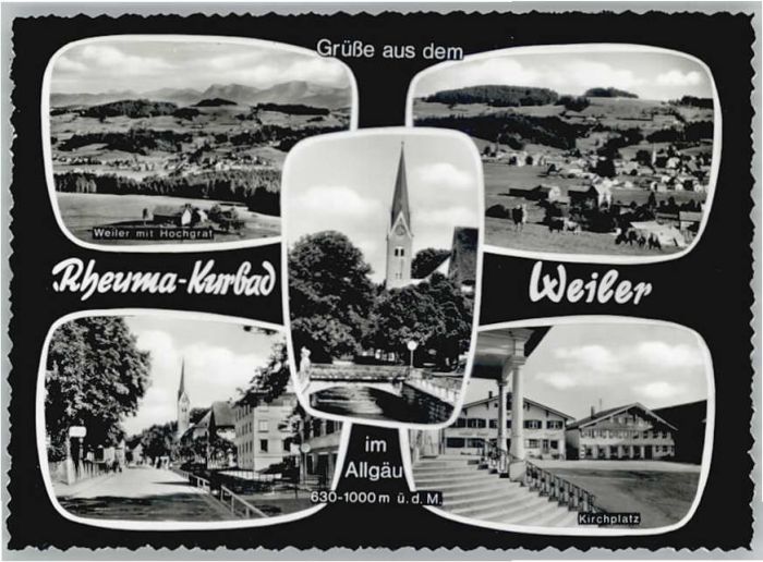 Weiler-Simmerberg Weiler Allgäu Kirchplatz