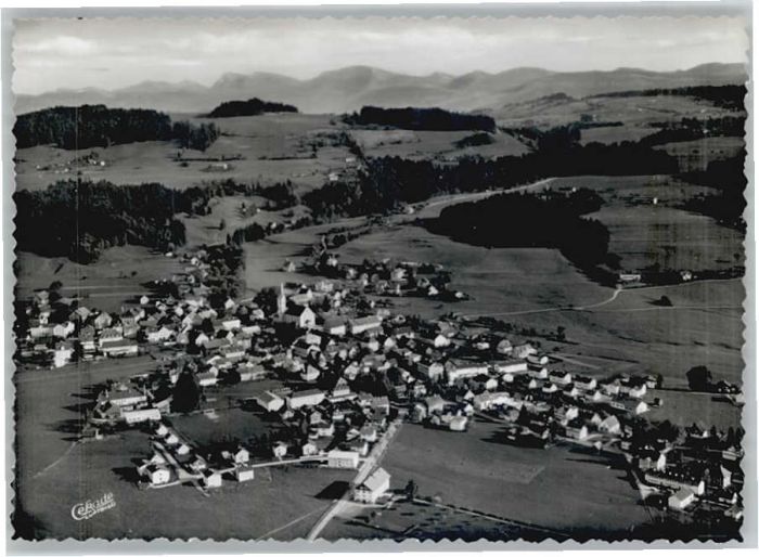 Weiler-Simmerberg Weiler Allgäu Fliegeraufnahme
