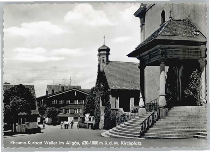 Weiler-Simmerberg Weiler Allgäu Kirchplatz