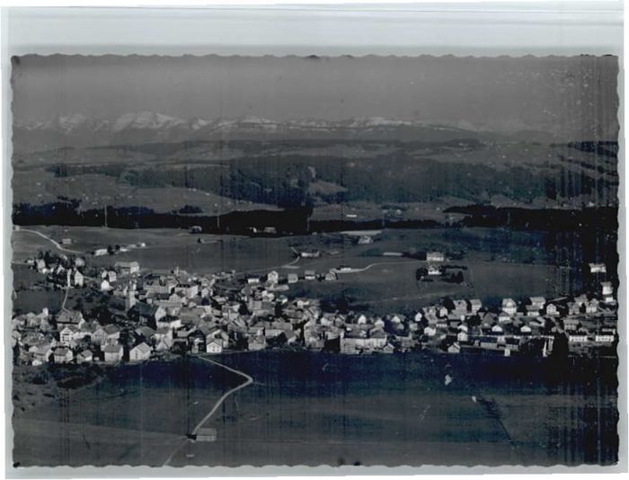 Scheidegg Allgaeu Scheidegg Fliegeraufnahme