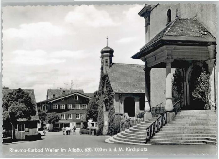 Weiler-Simmerberg Weiler Allgäu Kirchplatz