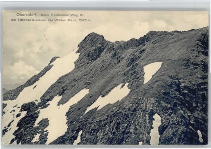 OBERSTDORF Bayern Wilden Mann