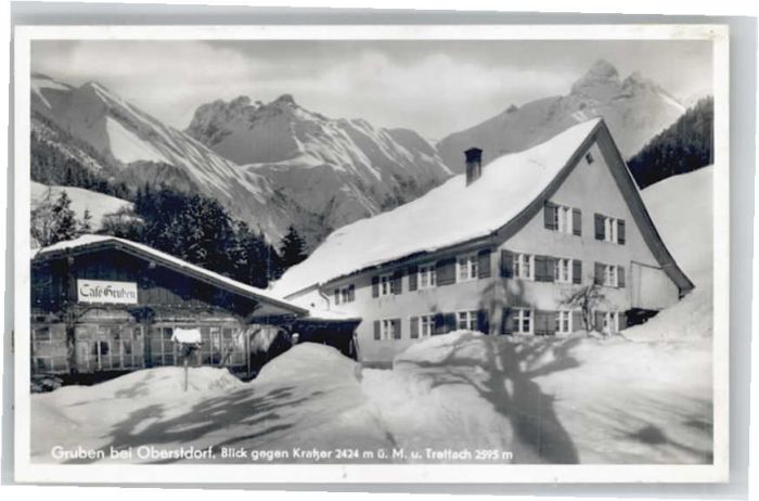 Gruben Oberstdorf Cafe Gruben