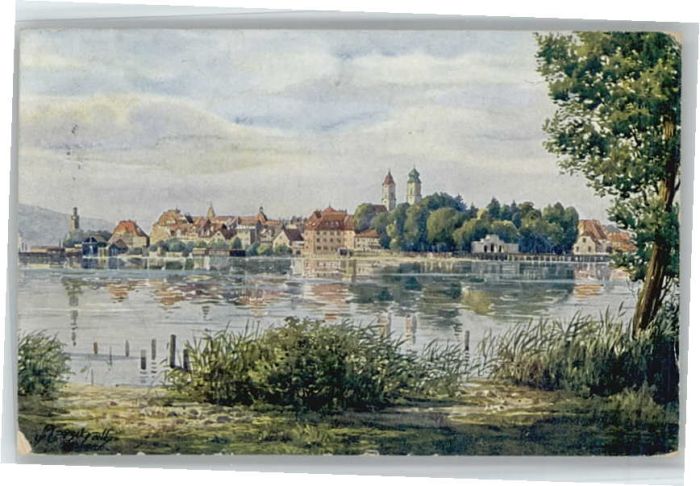 Marschall Vinzenz Lindau Bodensee Künstler V. Marschall
