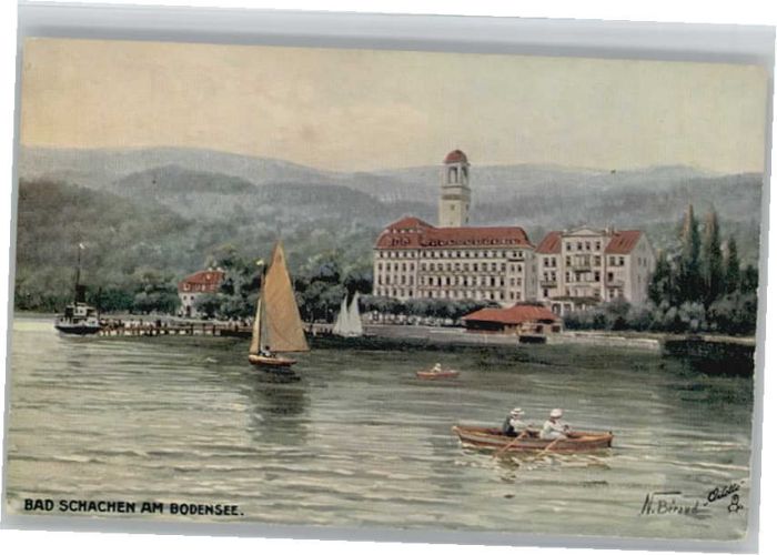 Schachen Lindau Künstler N. Beraud