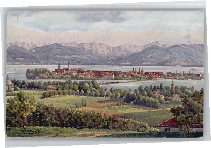 Marschall Vinzenz Lindau Bodensee Künstler V. Marschall