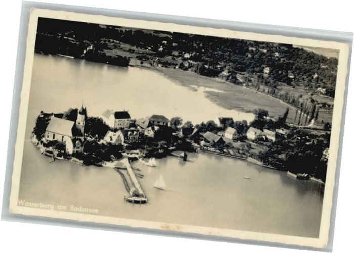 Wasserburg Bodensee Fliegeraufnahme