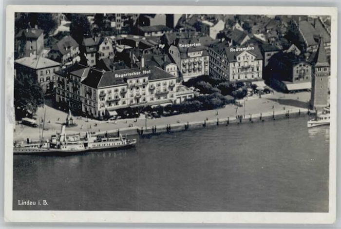 Lindau Bodensee Fliegeraufnahme