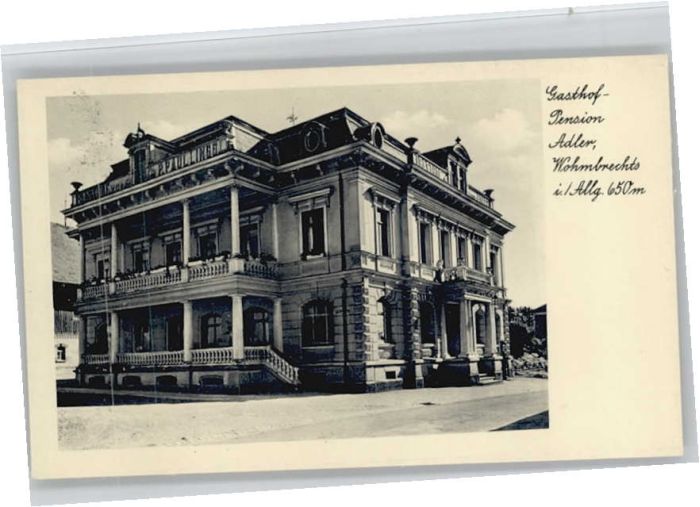 Wohmbrechts Gasthof Pension Adler