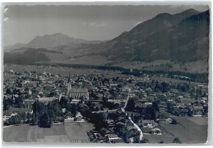 Oberstdorf Fliegeraufnahme