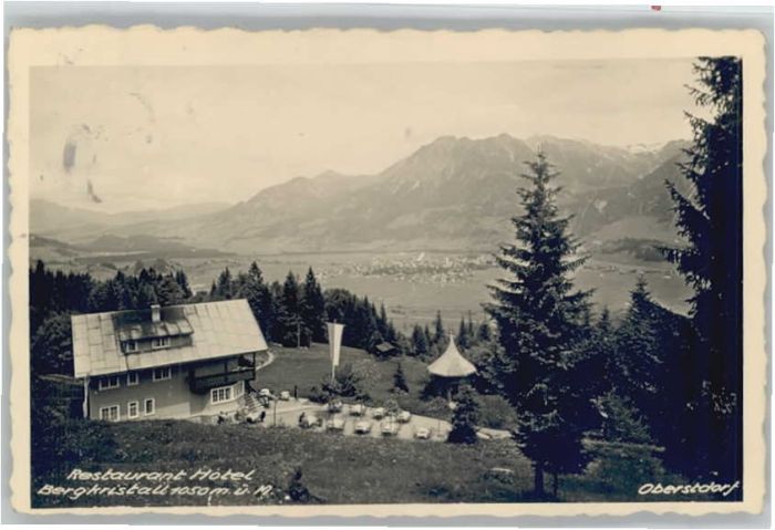Oberstdorf Restaurant Hotel Bergkristall