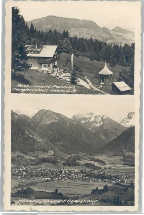 Oberstdorf Restaurant Pension Bergkristall