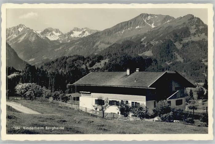 Oberstdorf Kinderheim Berghalde