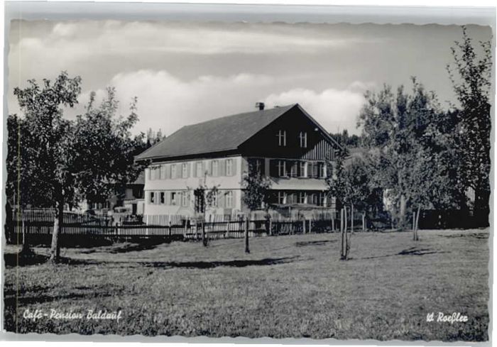 Roethenbach Allgaeu fe Pension Baldauf *
