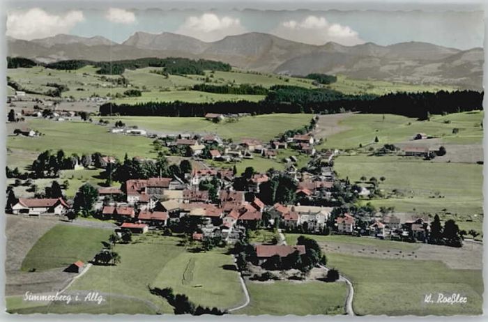 Weiler-Simmerberg Fliegeraufnahme