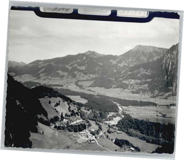 Oberstdorf Fliegeraufnahme