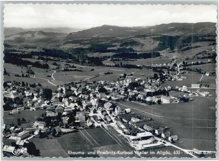 Weiler-Simmerberg Fliegeraufnahme