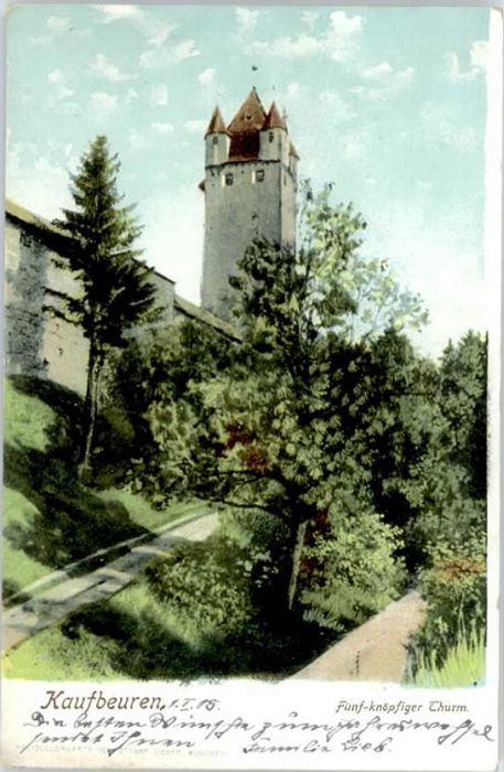 Kaufbeuren Fünf-Knöpfiger Turm x