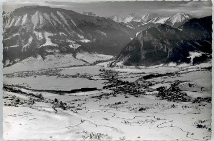 Pfronten Ostallgaeu Bayern Fliegeraufnahme