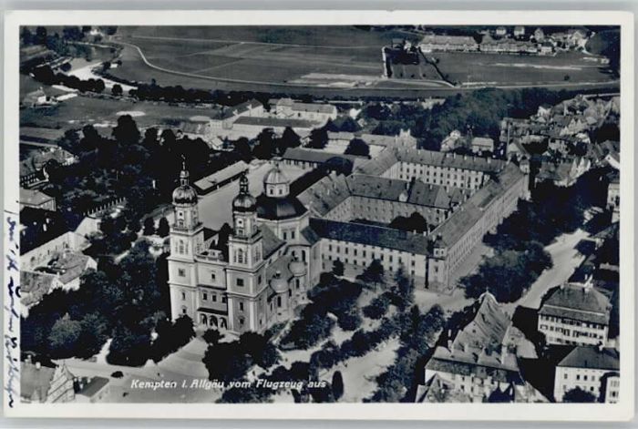 Kempten Fliegeraufnahme