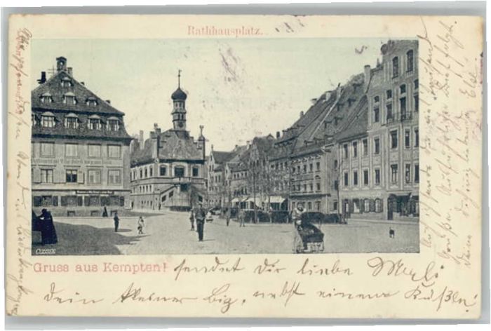 Kempten Rathausplatz