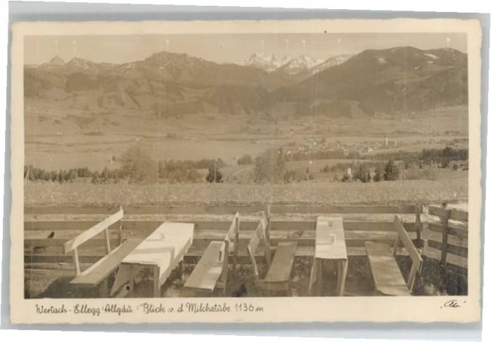 Wertach Milchstube Terrasse