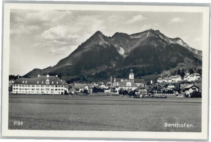 Sonthofen Oberallgaeu rünten *