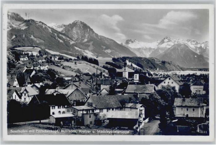 Sonthofen Oberallgaeu ntschenkopf Rubihorn Kratzer Mädelegabe
