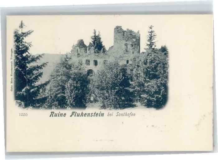 Sonthofen Oberallgaeu uine Fluhenstein