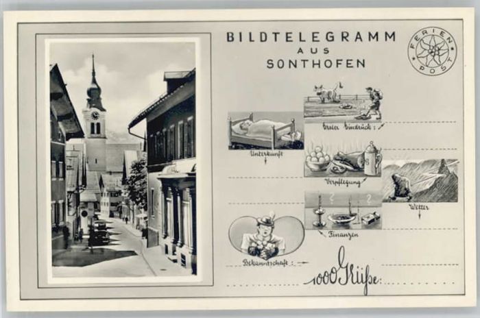 Sonthofen Oberallgaeu ildtelegramm