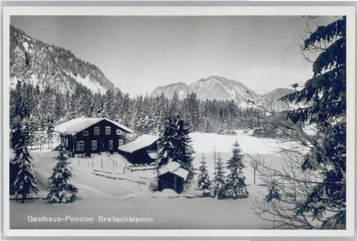 Oberstdorf Gasthaus Pension Breitachklamm