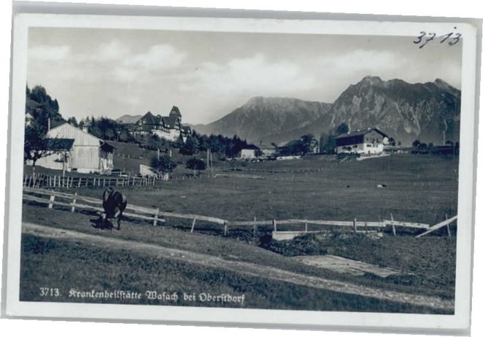 Oberstdorf Sanatorium Wasach