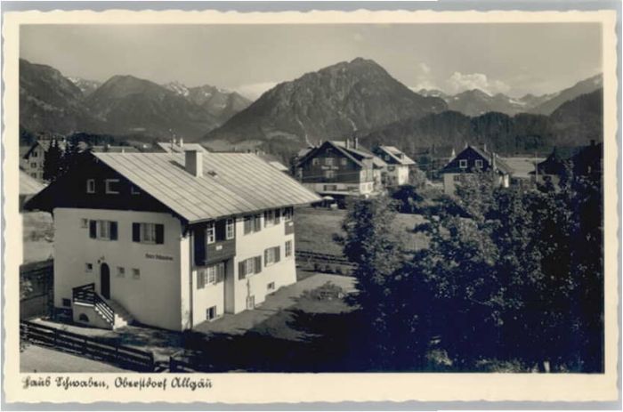 Oberstdorf Haus Schwaben