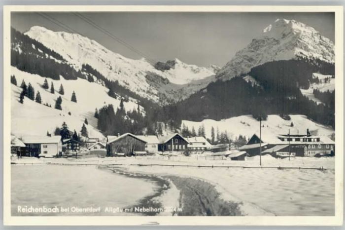 Reichenbach Oberstdorf Oberstdorf Reichenbach Oberstdorf Nebelhorn