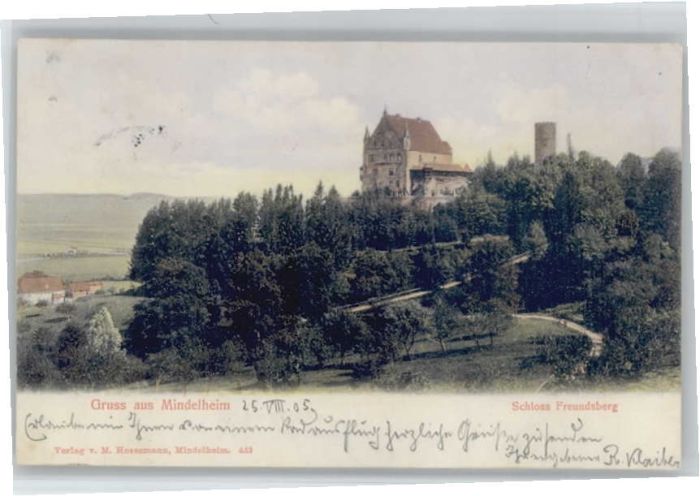 Mindelheim Schloss Freundsberg