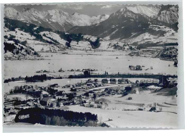 Blaichach Allgaeu Blaichach Fliegeraufnahme