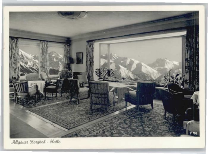 Sonthofen Oberallgaeu erghotel Allgäuer Berghof Halle *