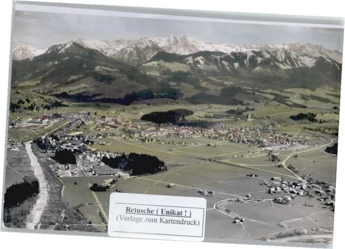 Sonthofen Oberallgaeu liegeraufnahme